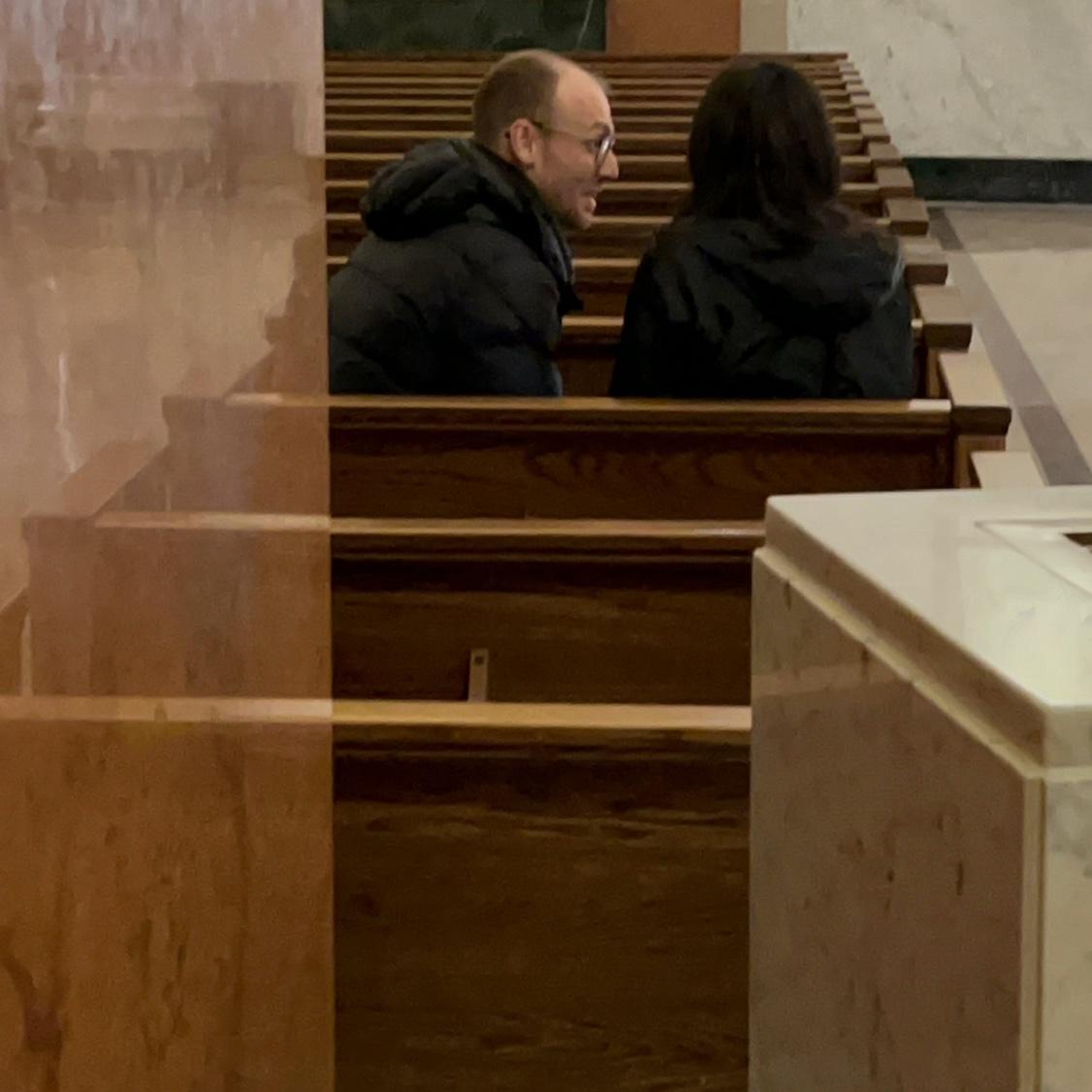Georgi's proposal in the Basilica Cathedral of St. Louis / April 5, 2025