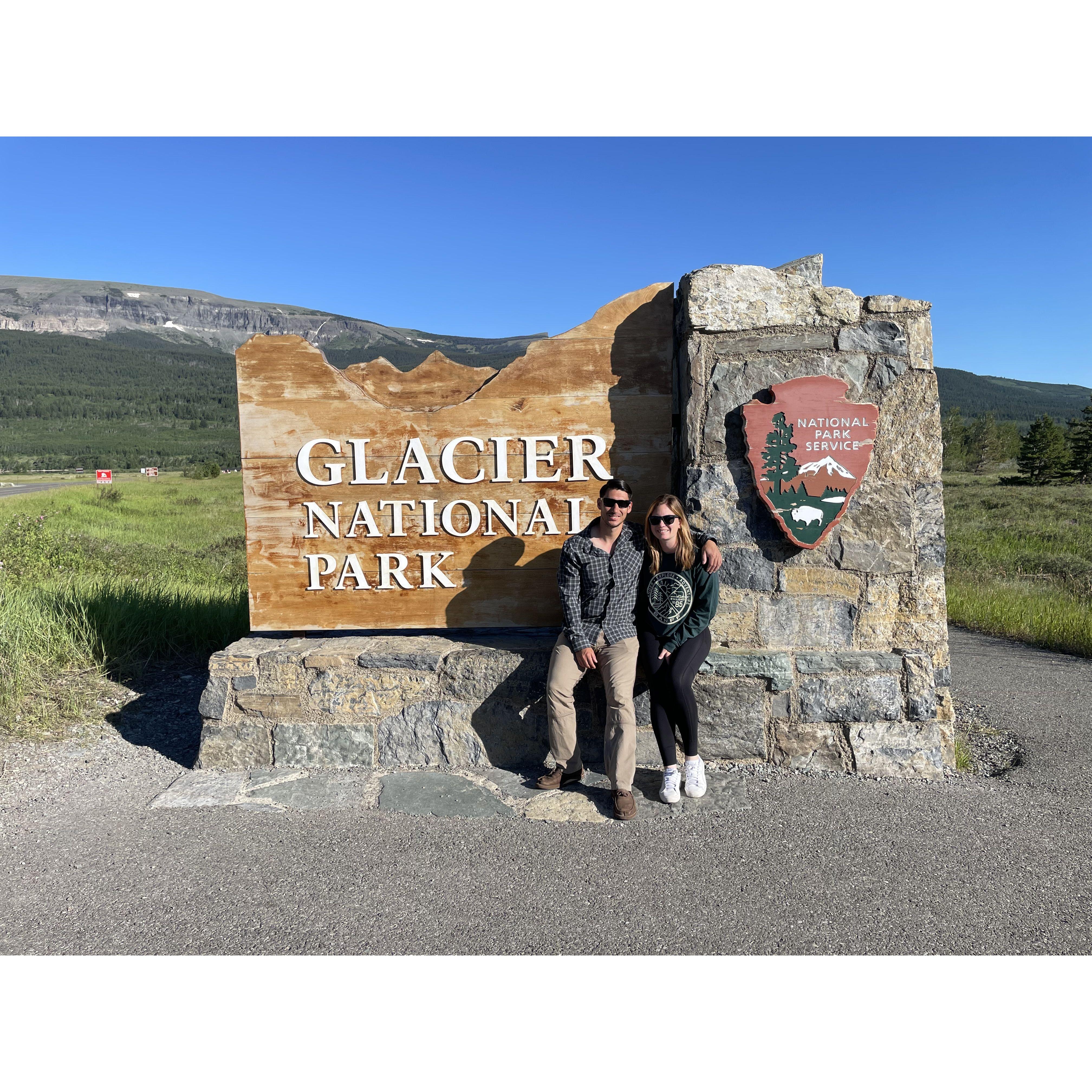 After Banff we traveled to Glacier National Park and learned the hard way that not every border crossing is open 24 hours a day...