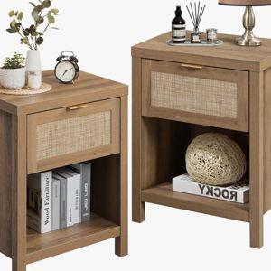 Nightstand (Set of 2) - Brown