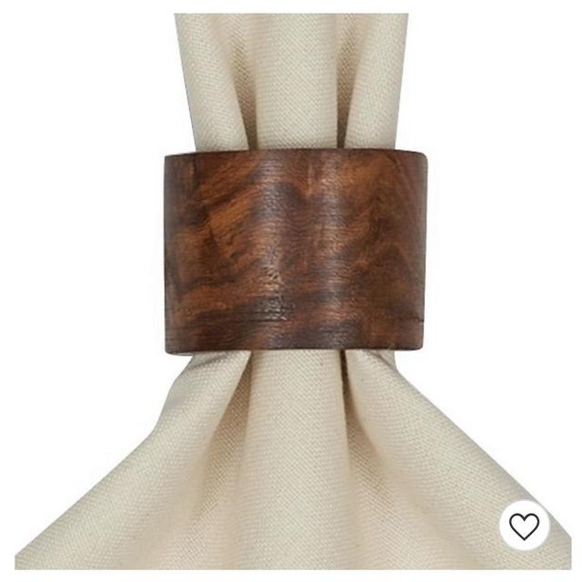 Wooden Napkin Holders set 4