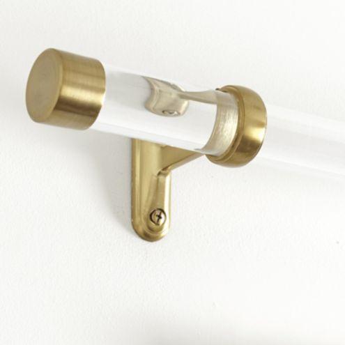 Acrylic Curtain Rod