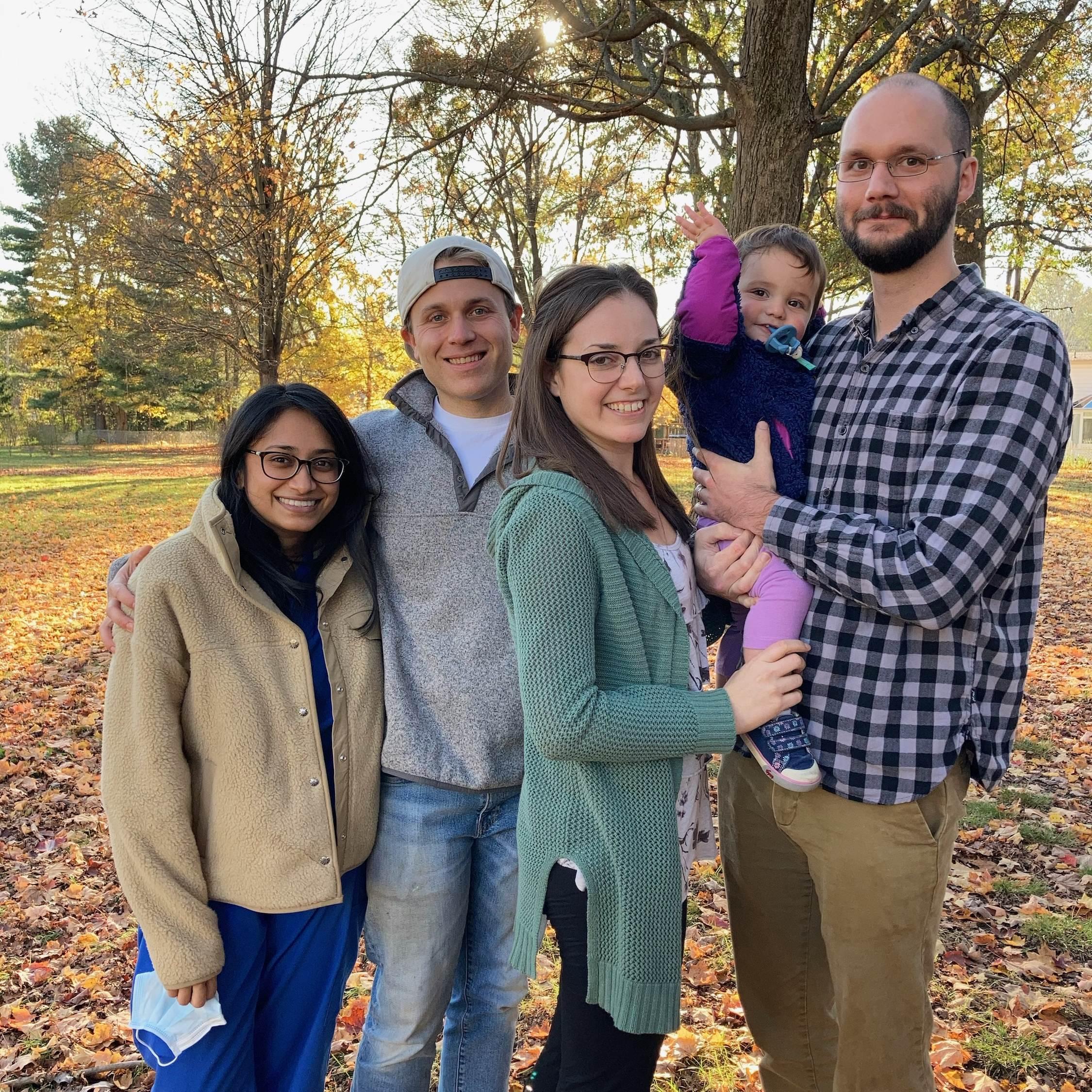 Fall day with family