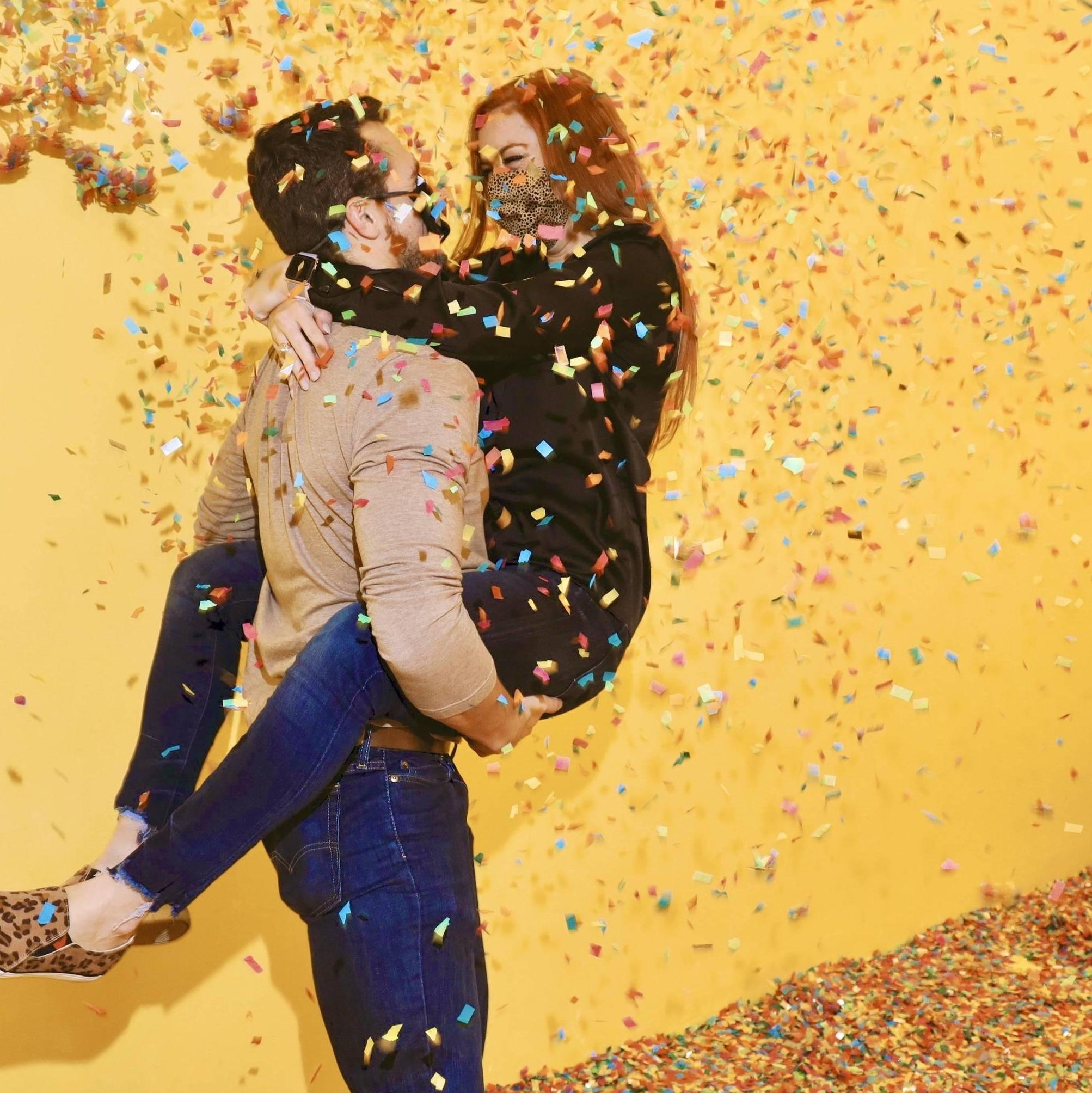 We love making the most of everyday, including week nights! Here's a fun date at The Color Factory