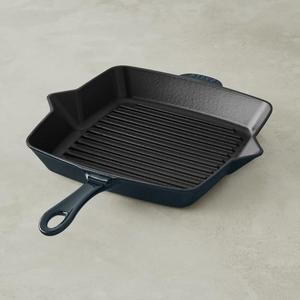 Staub Cast-Iron Grill Pan | 12" La Mer
