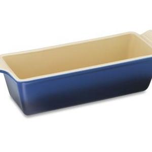 Le Creuset Heritage Stoneware Loaf Pan, Large, Lapis