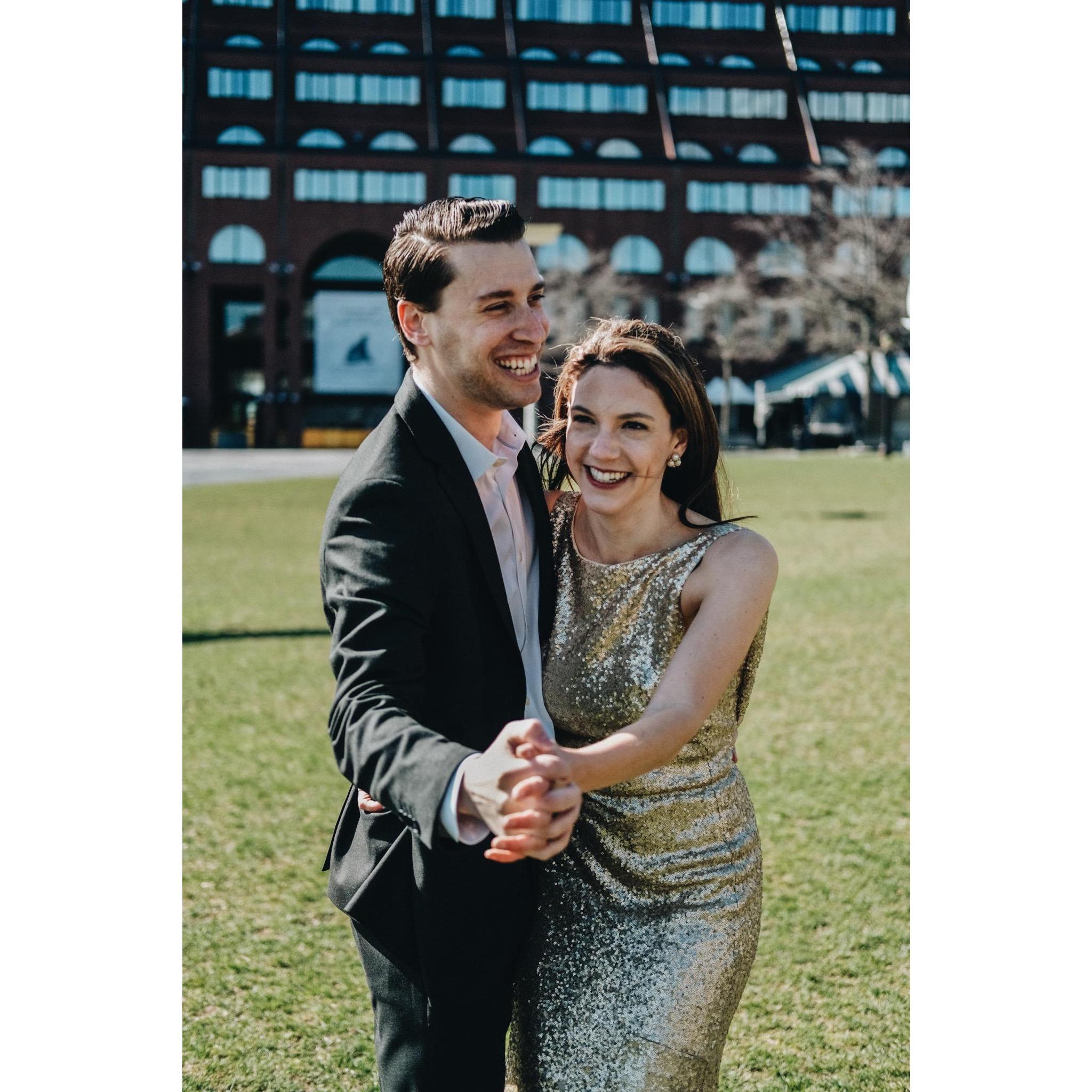 Engagement shoot courtesy of Nate's twin sister Ariel