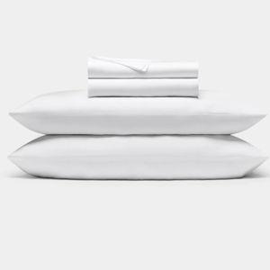 Bamboo White California King Sheet Set