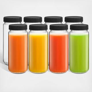 Reusable Juice Bottle, Set of 8