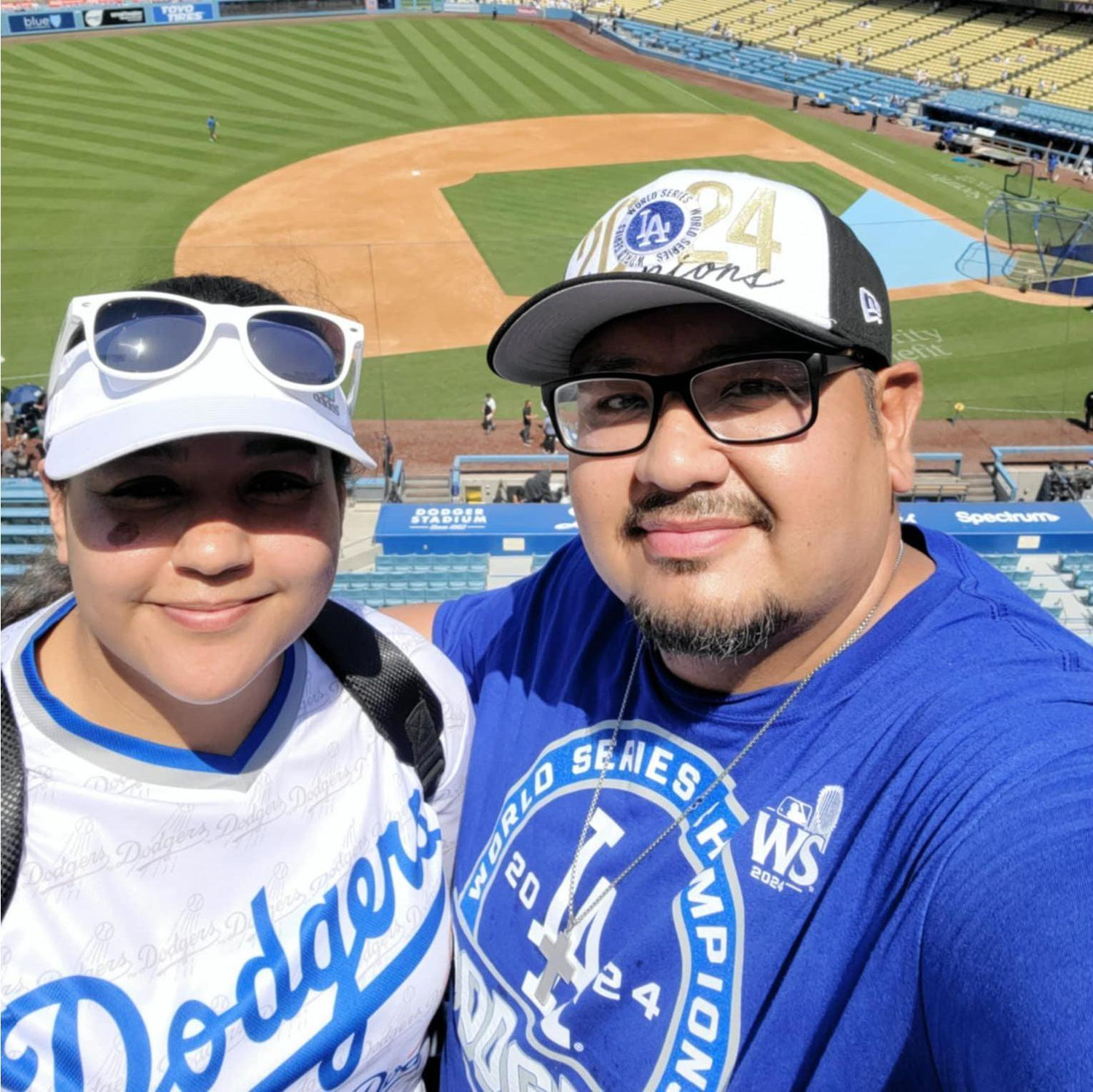 First Dodgers Game.