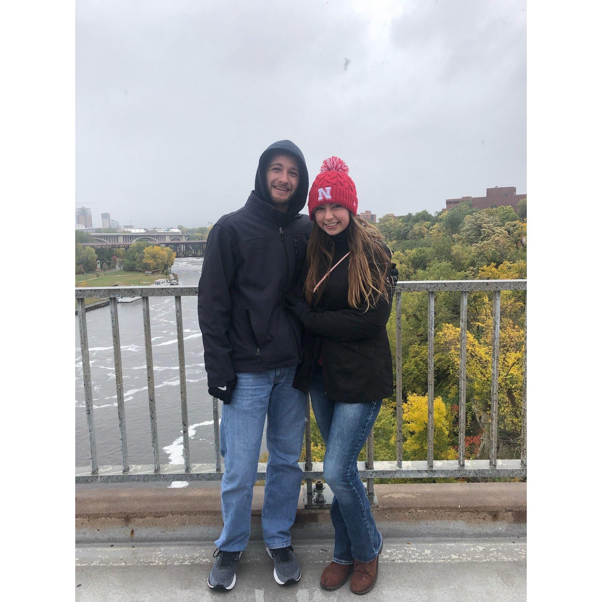 Trip to watch the Huskers play Minnesota with friends