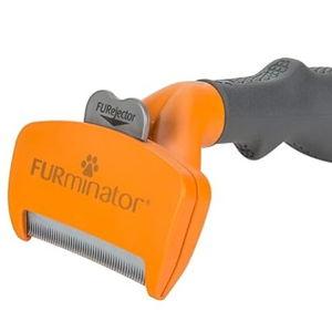 FURminator Medium Dog Undercoat deShedding Tool, Short Hair, Reduces Loose Hair from Shedding