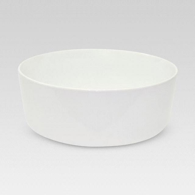 Bowl Small Basic Modern White 62.4oz - Threshold™