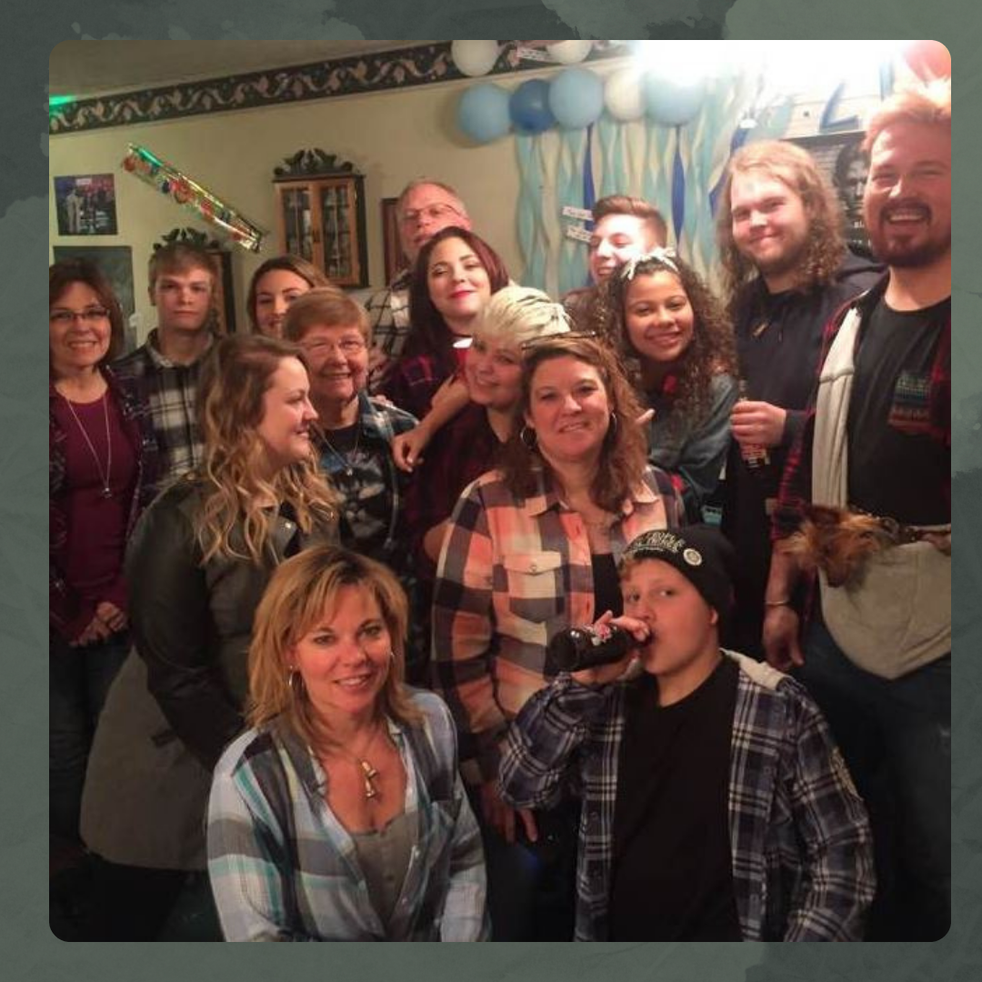 Malloy's big happy family!