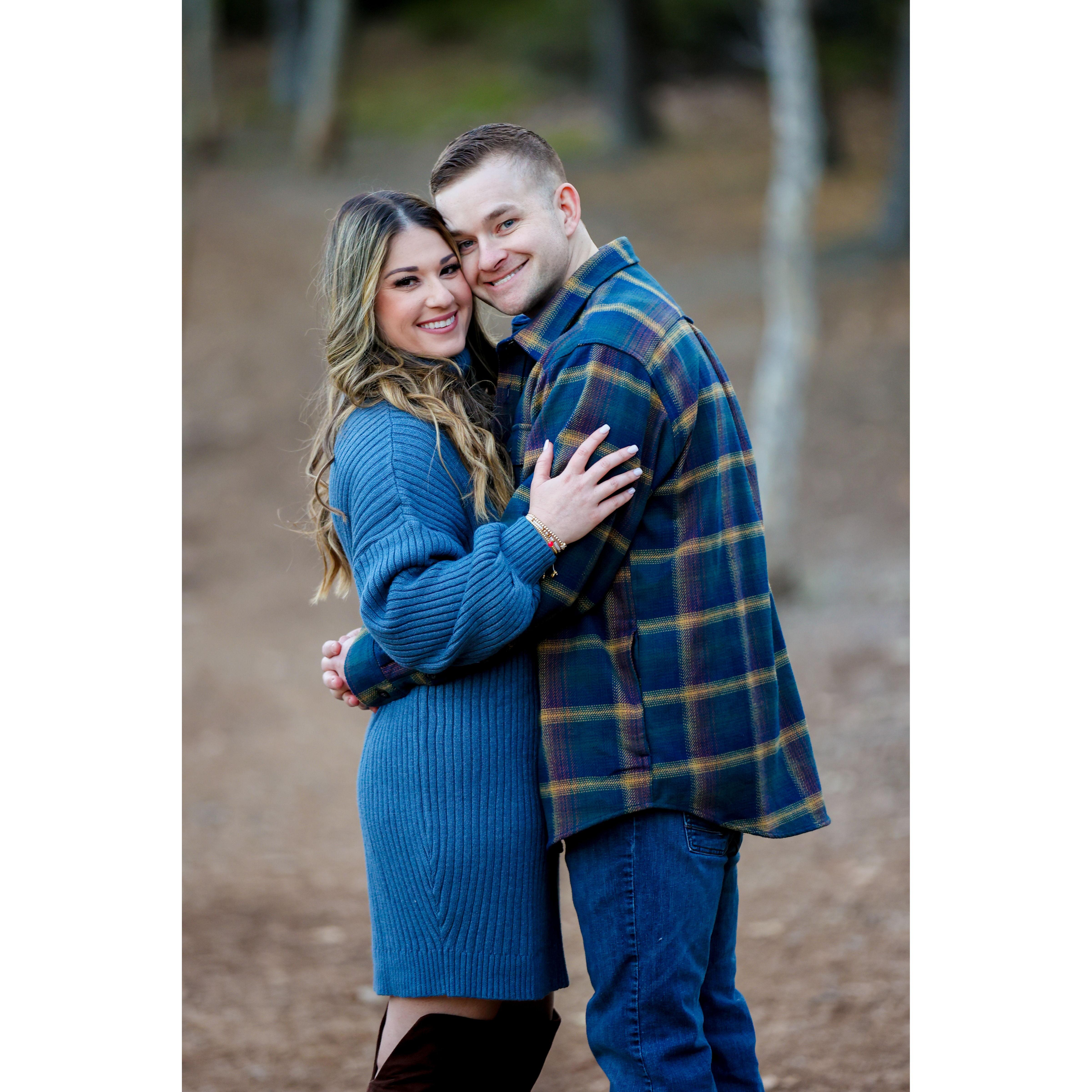 Engagement picture fun!