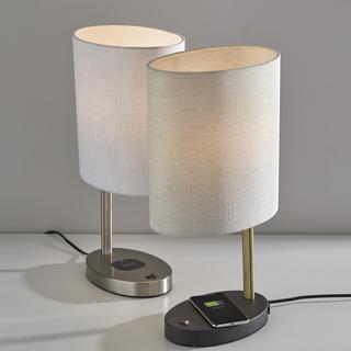 Curtis AdessoCharge Wireless Charging Table Lamp