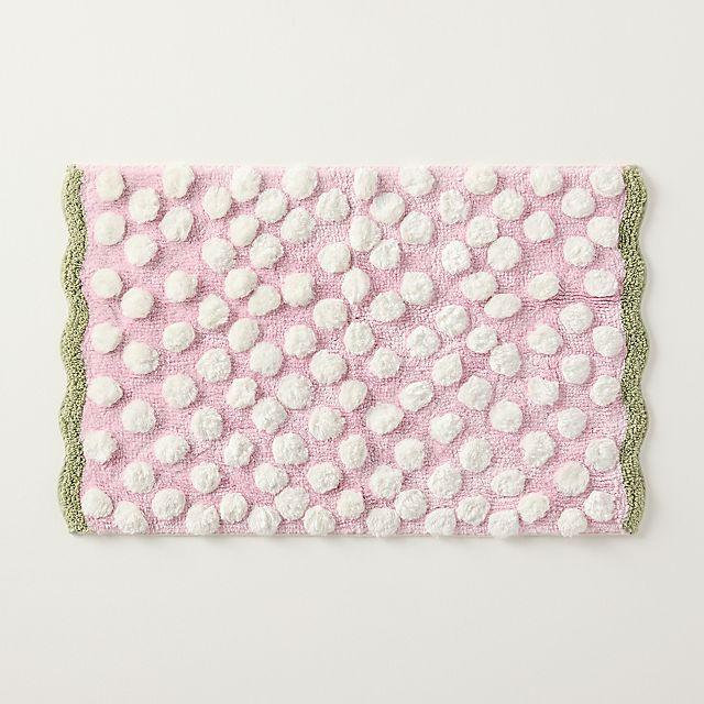 Maeve Polka Dot Tufted Bath Mat
