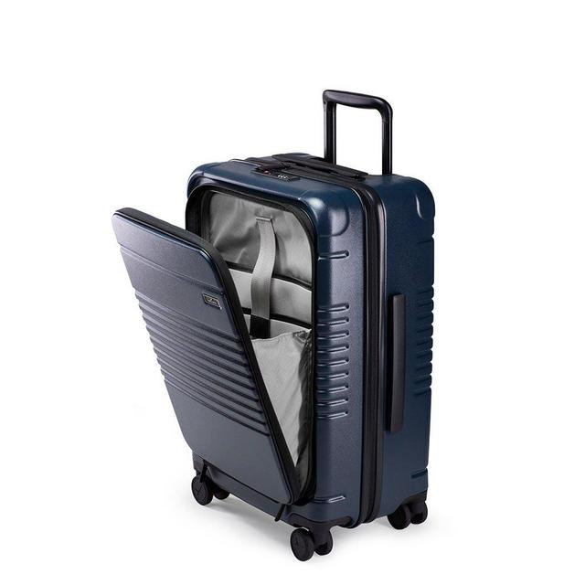 Arlo Skye Carry-On Luggage: The Zipper Carry-On Max with Front Pocket