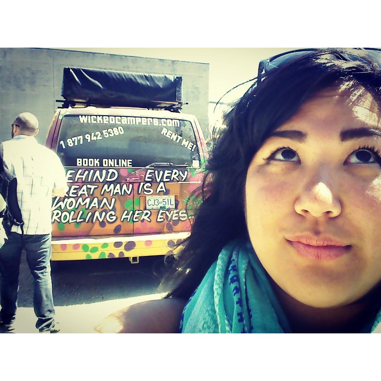 That time we lived in a campervan