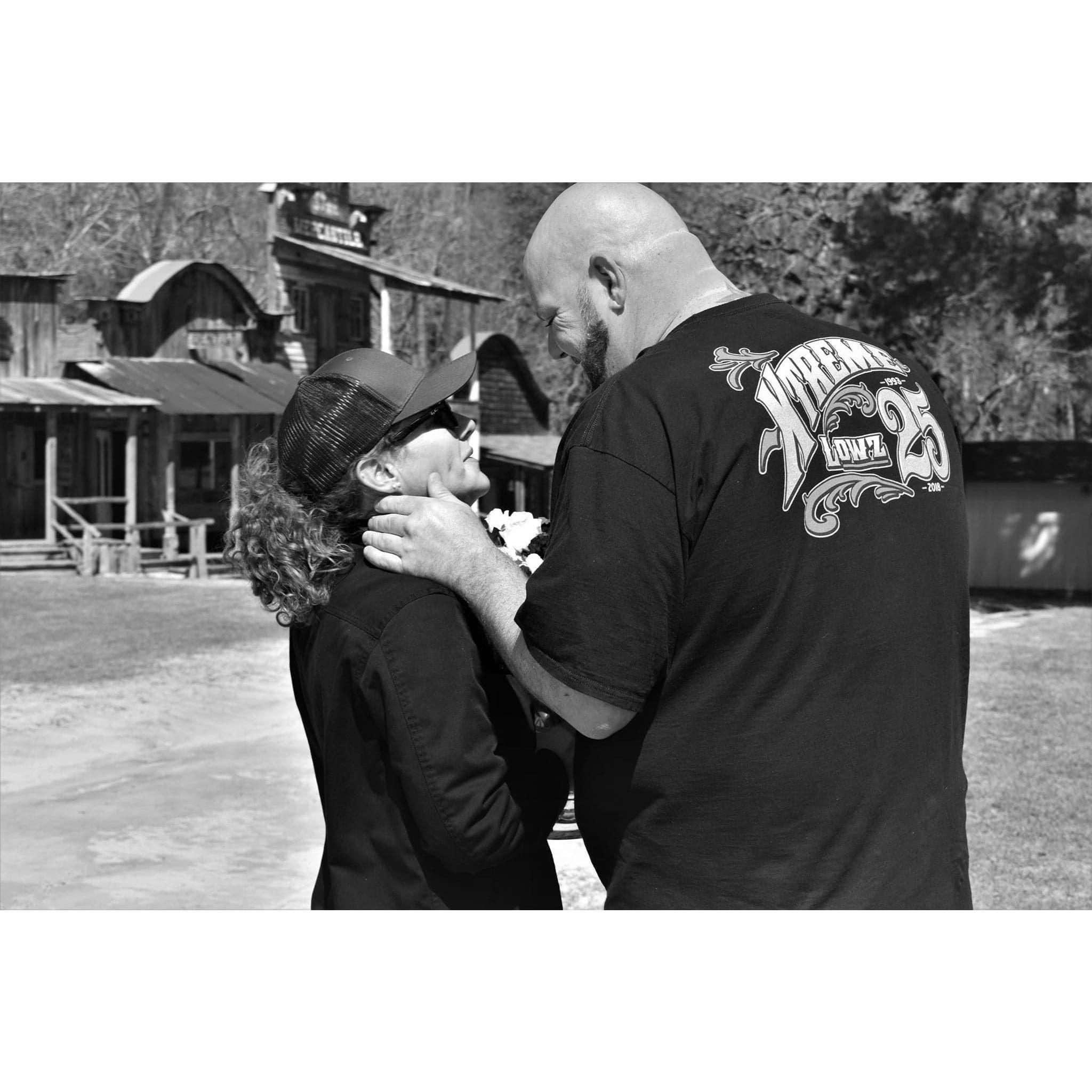 Steven invited family and close friends to the ultra surprise engagement. He proposed where they had their first date, Salmon Lake Park in Grapeland, Texas.