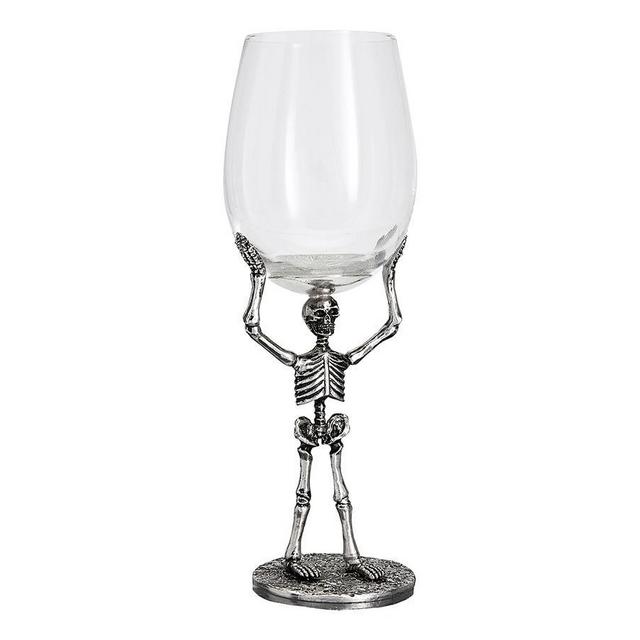 Skeleton Wine Glass