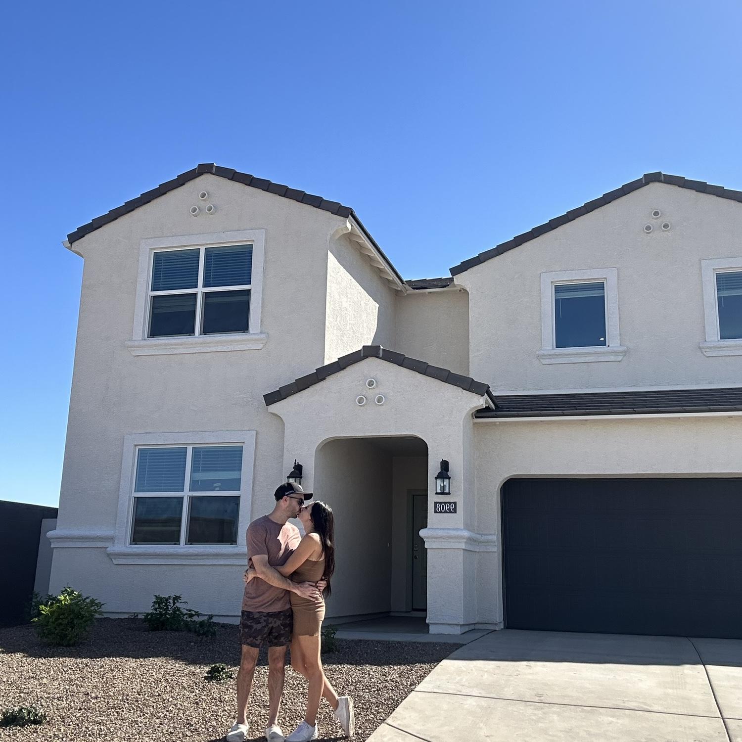 The day we got the keys to our new home