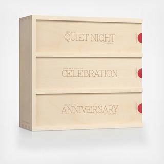 Chic Three Nights Wine Box Trio