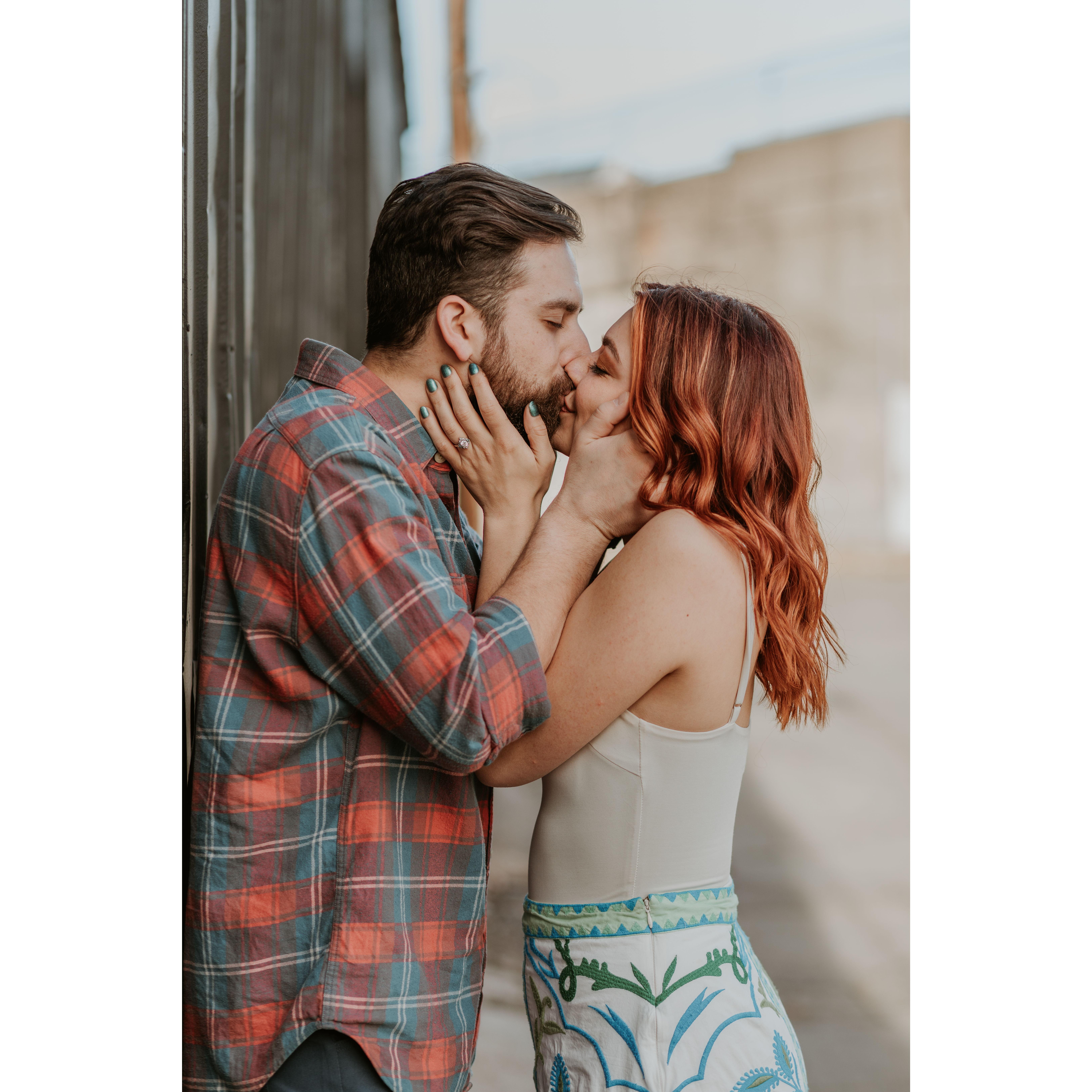 Engagement photos, taken by Equilibrium Photos.