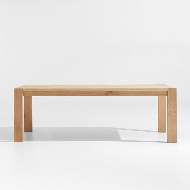 Terra 90" Natural Oak Dining Table
