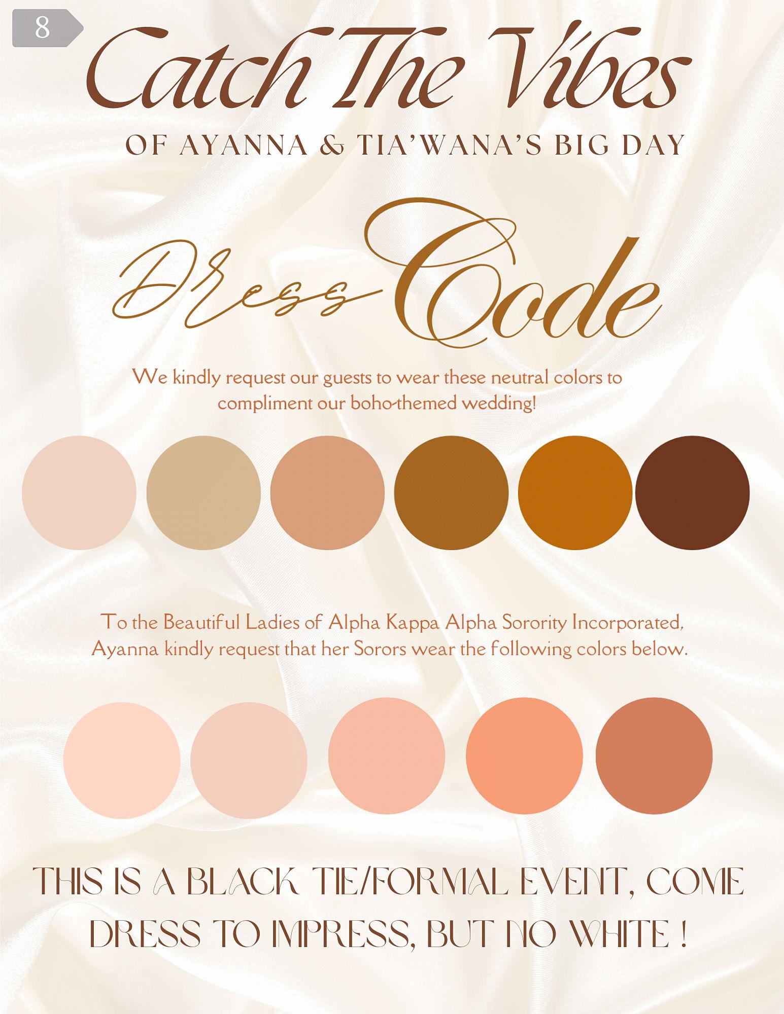 The Wedding Website of Ayanna Williams and Tia’Wana Pringle