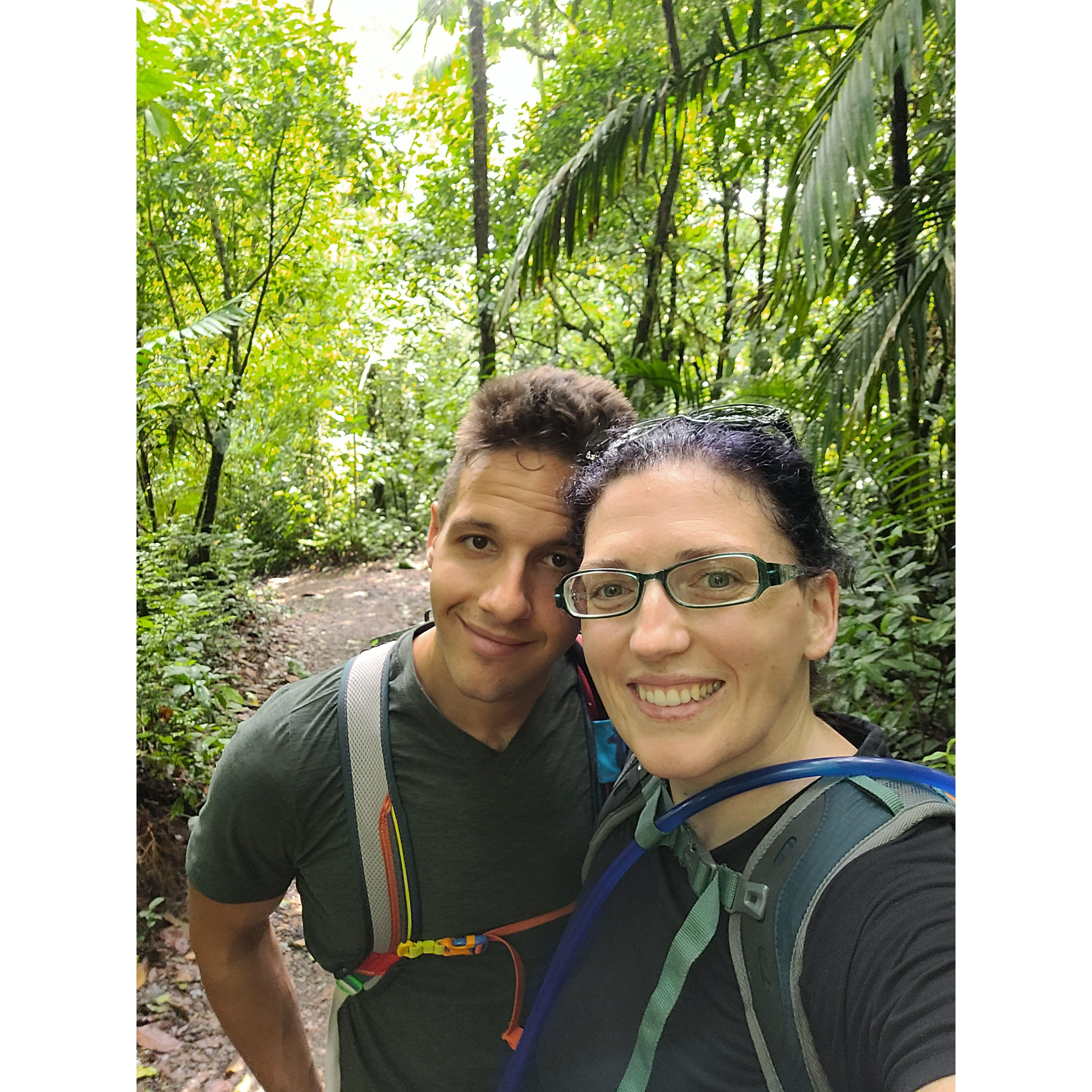 In the jungles of Costa Rica