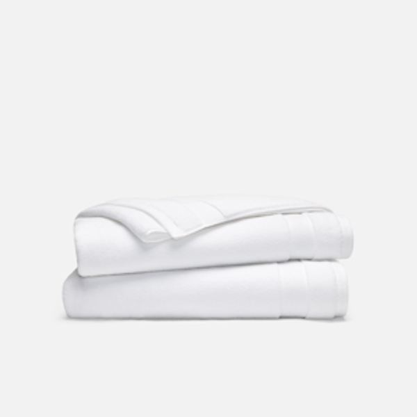 Super-Plush 4-Piece Bath Towel Bundle - White