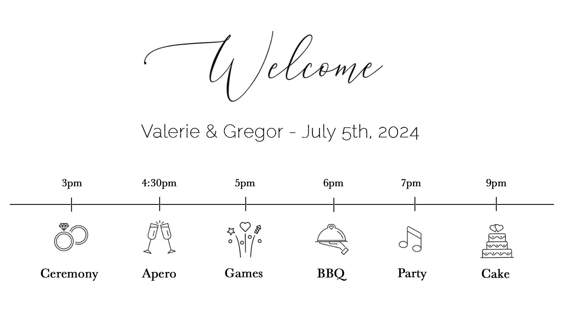 The Wedding Website of Gregor Anderhub and Valerie Comba