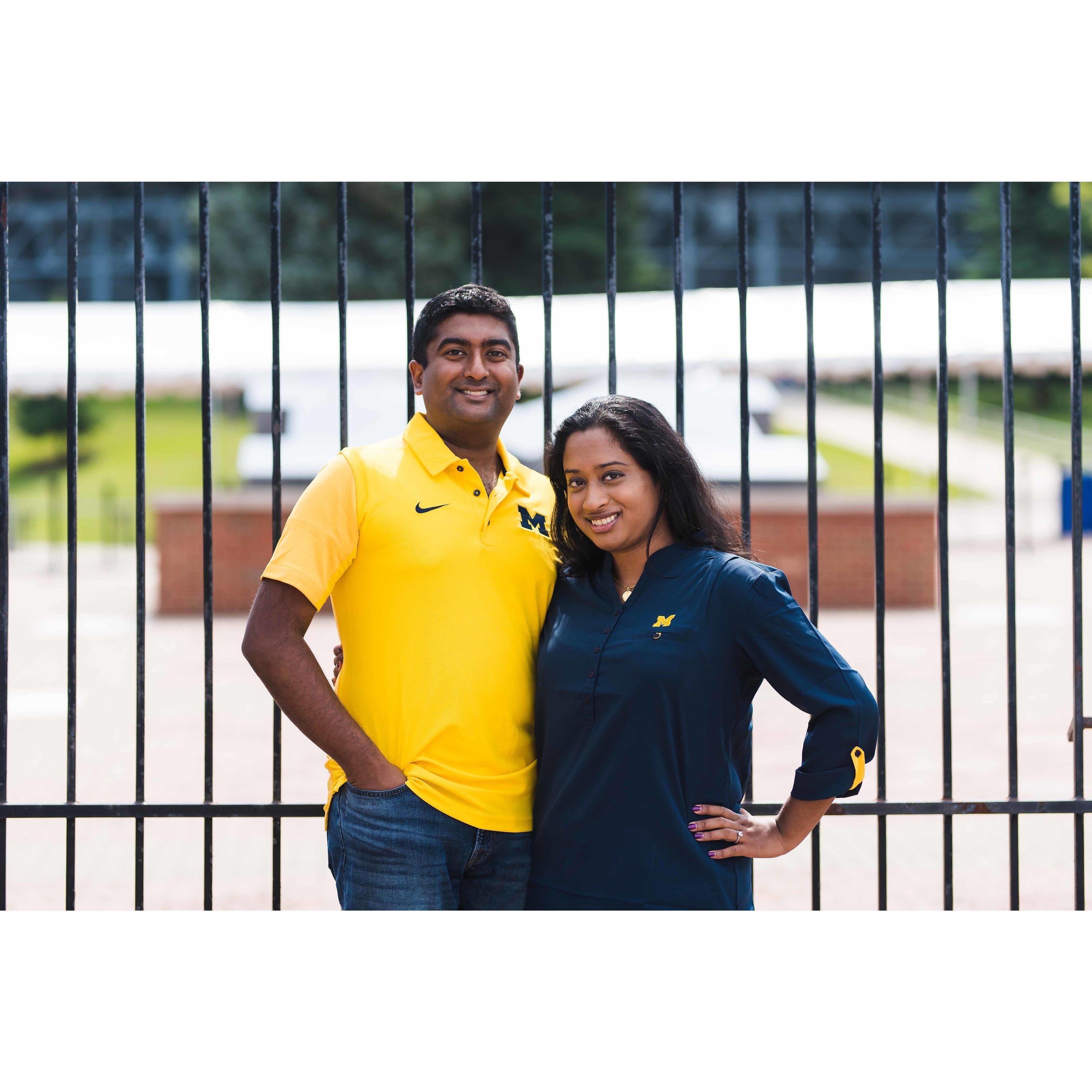Jay and Karishma at the Big House