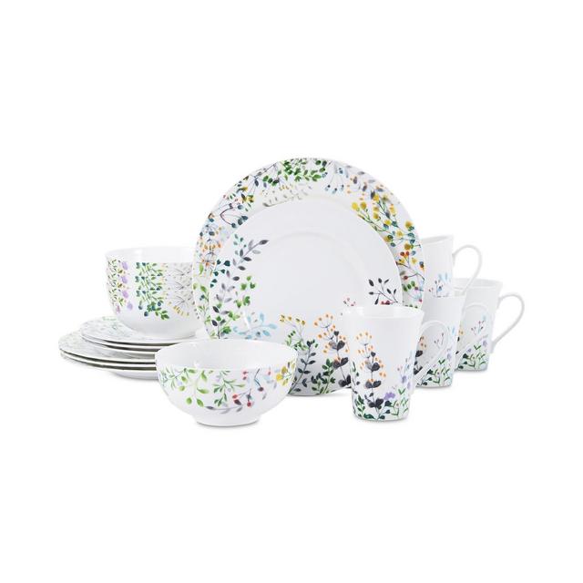 Mikasa Tivoli Garden 16 Piece Dinnerware Set, Service for 4