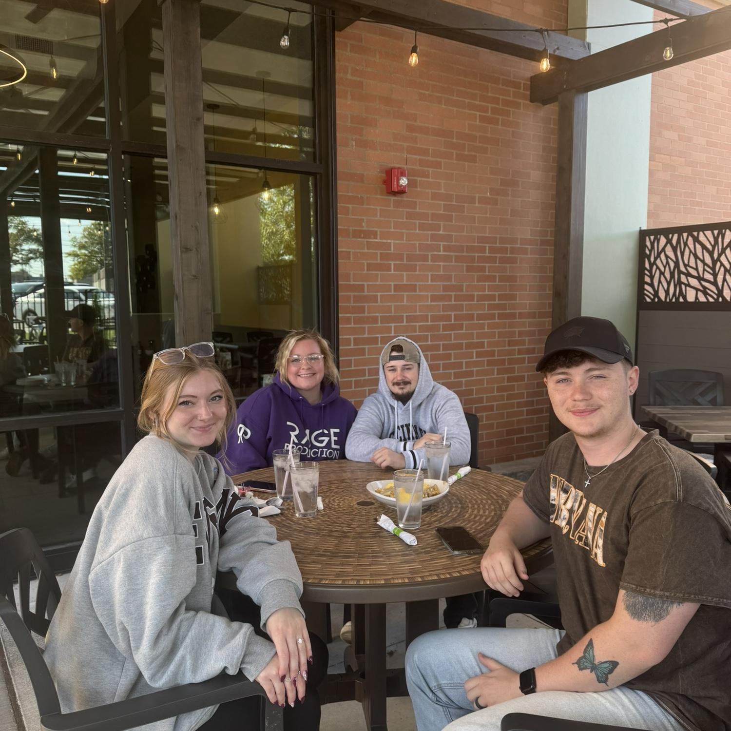 Our trip with Devin and Destiny when he proposed.