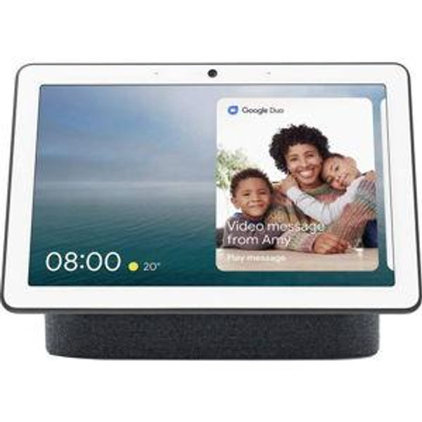 Nest Hub Max - 10" Smart Home Display with Google Assistant - Charcoal