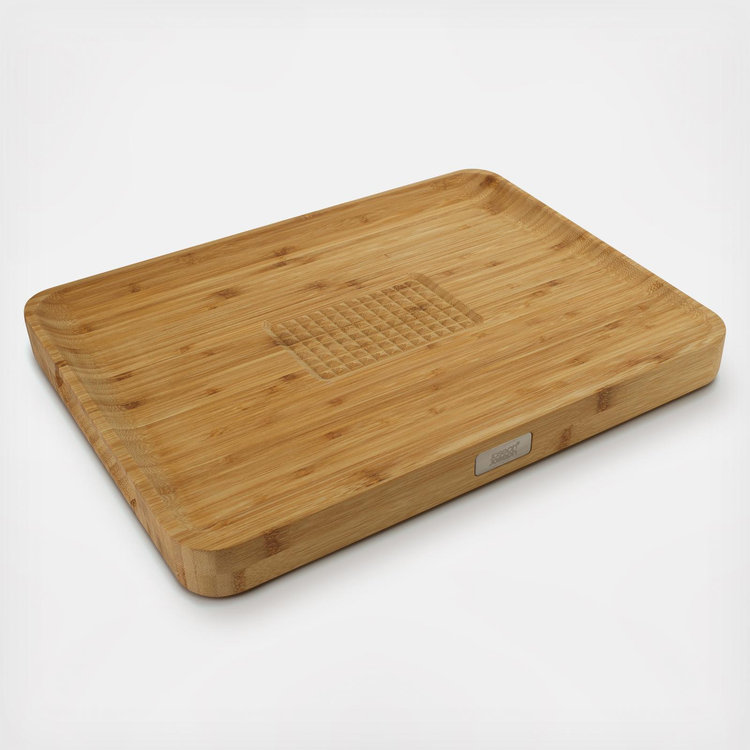 Joseph Joseph, Cut & Carve Bamboo Cutting Board | Zola
