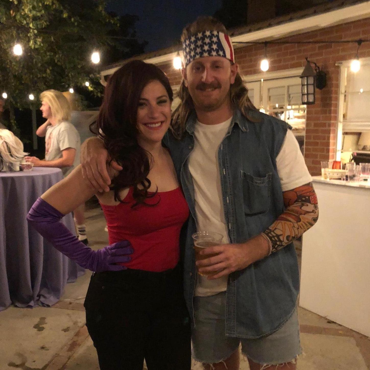 First (of many) costume parties - Kelsey McKone's 30th Birthday Wig Party. June 2018.
