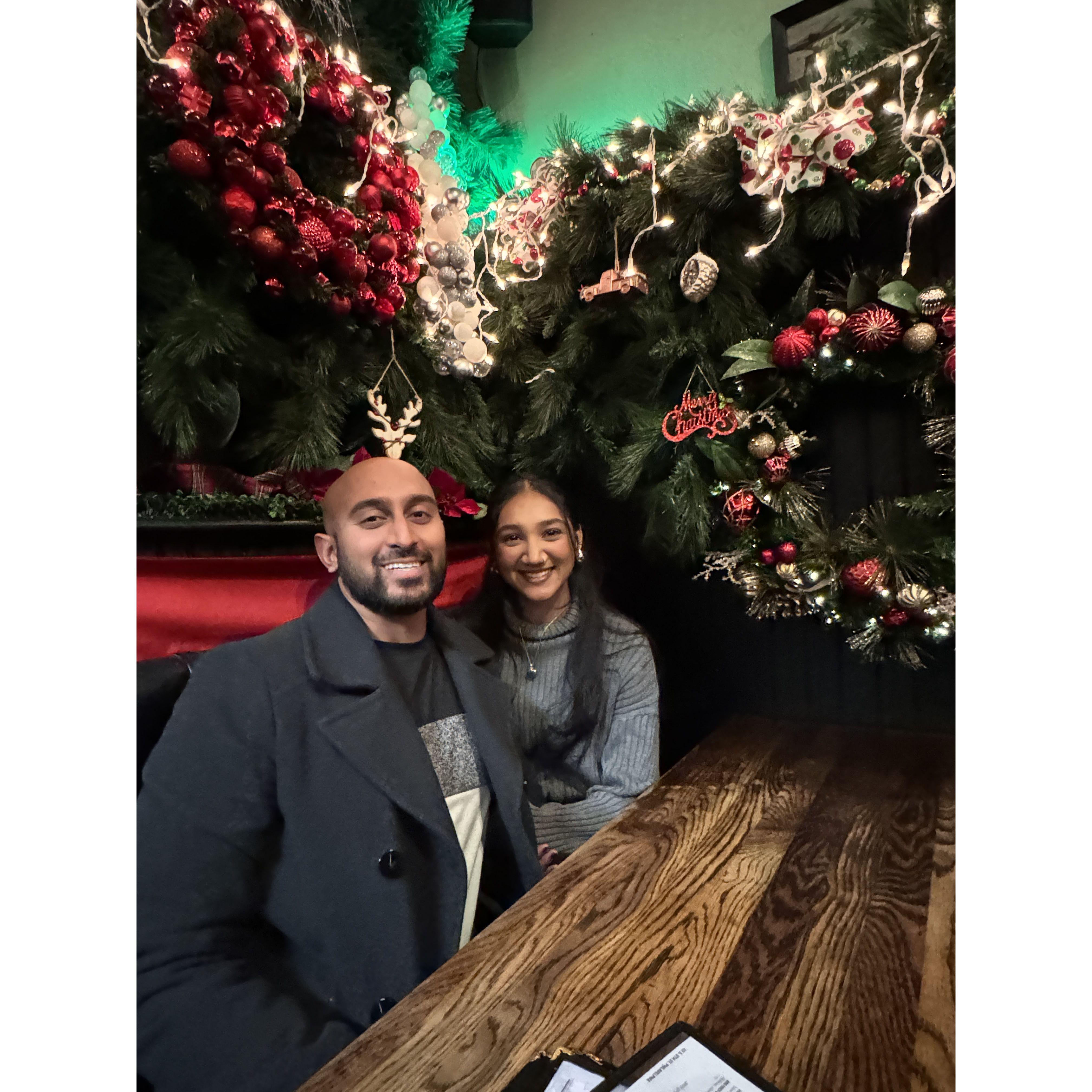 First Christmas in NYC together