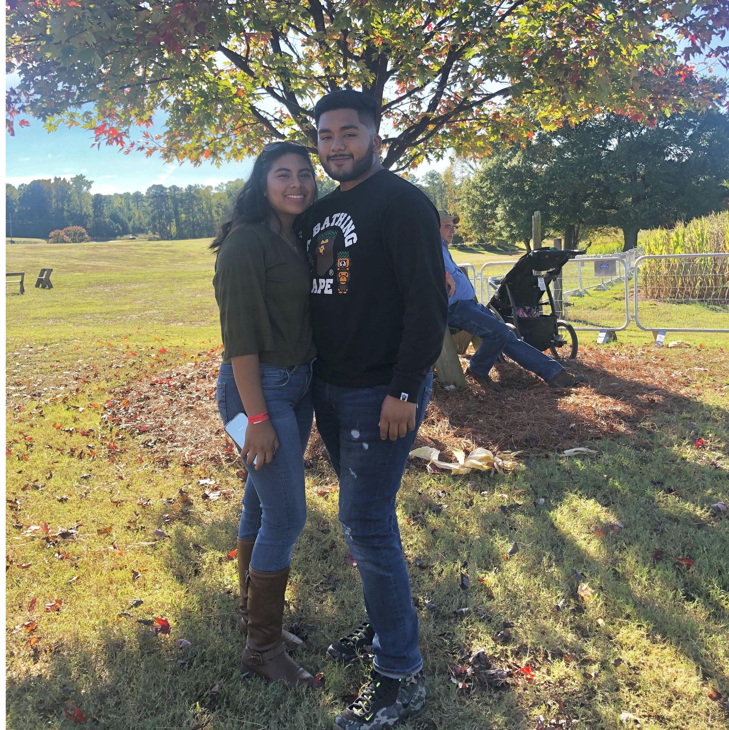 our first time at our favorite pumpkin patch 2019