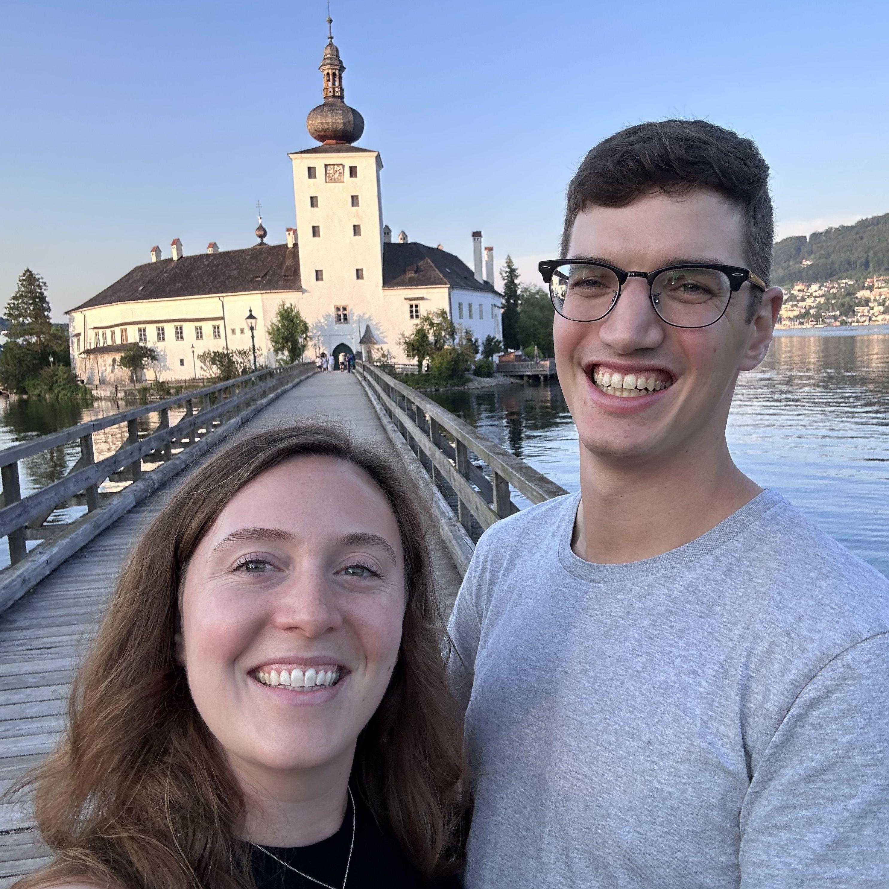 Visiting Stefan's family in Gmunden, 2024.