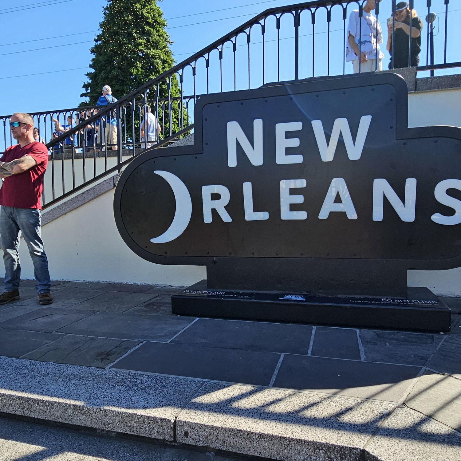 Celebrating his birthday in New Orleans