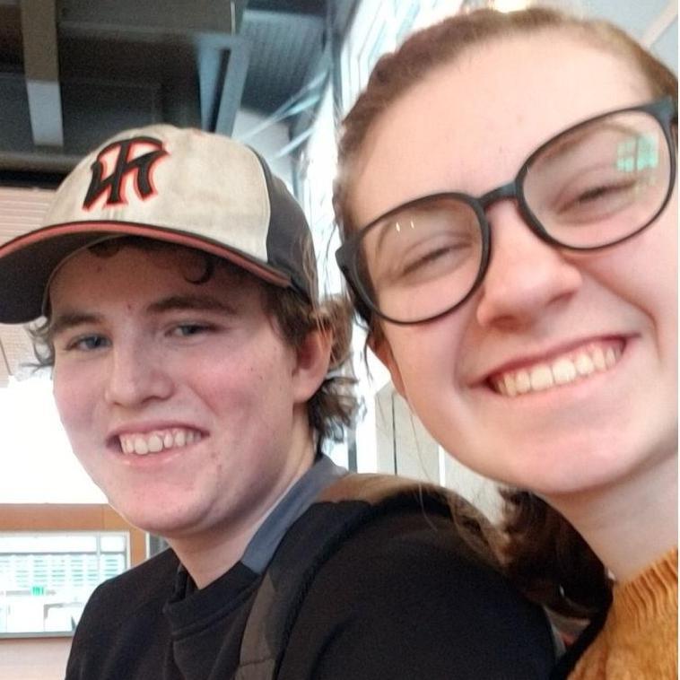 Our first photo together- January 10, 2019