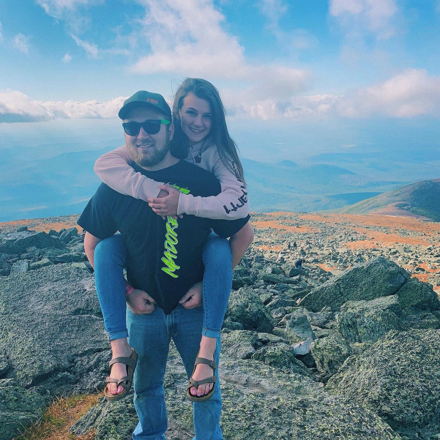 Trip to Mt. Washington when Jake drove and both Charlotte and I got very nauseous