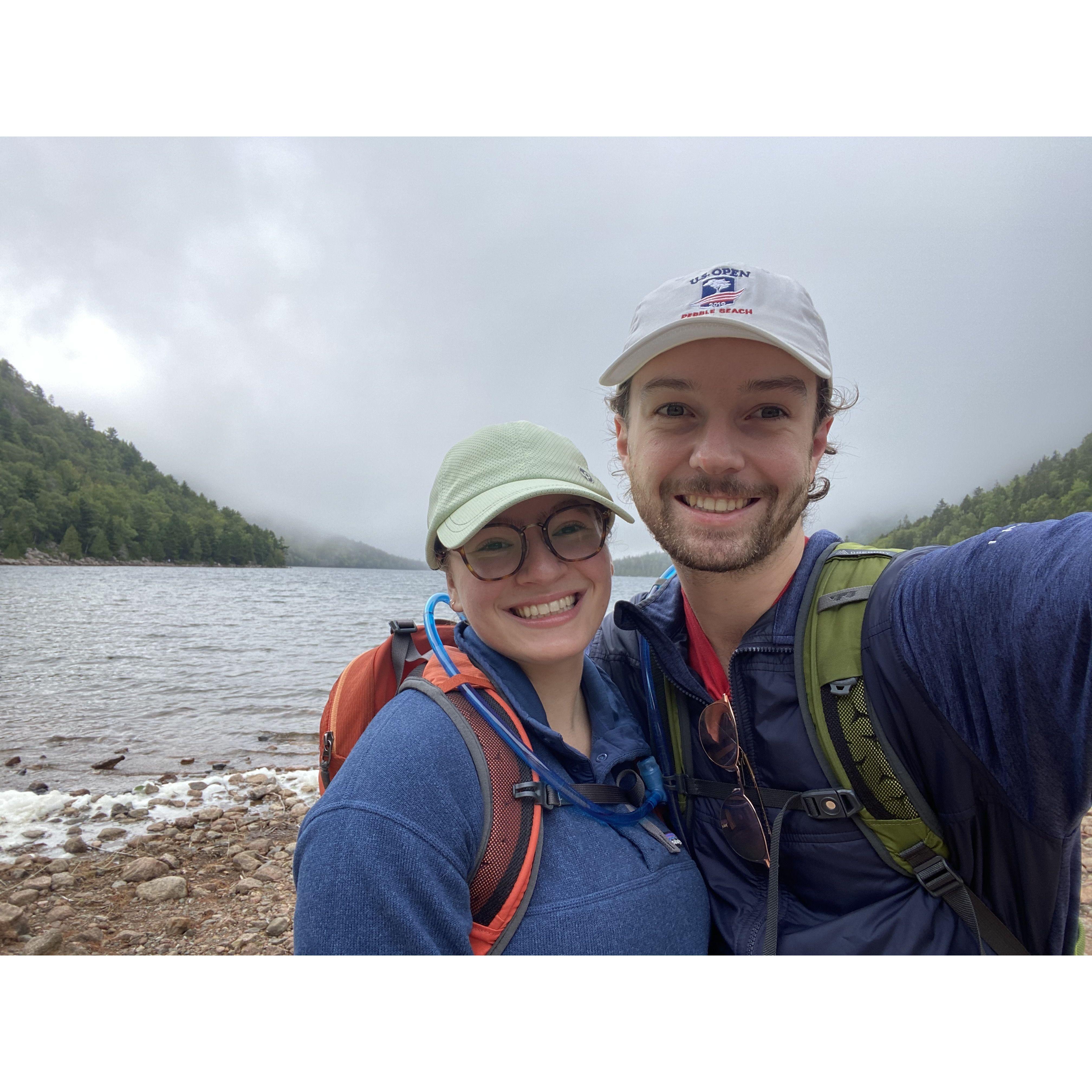 Hiking in Bar Harbor, Maine 2020
