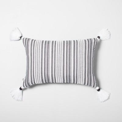 Throw Pillow Jet Gray / Black - Hearth & Hand™ with Magnolia