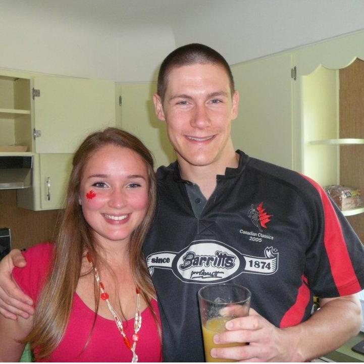 The FIRST photo ever taken of us! Canada Day 2012