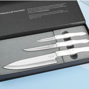 Kitchen Classics, Pearl | 3 Pieces | Gift-Boxed Knife Sets by Cutco
