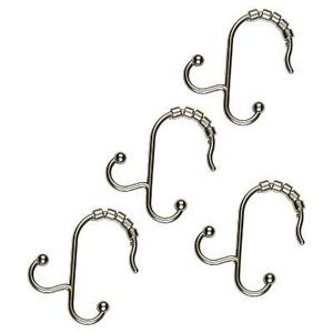 Aluminum Double Shower Hooks - Nickel - Zenna Home® NeverRust®
