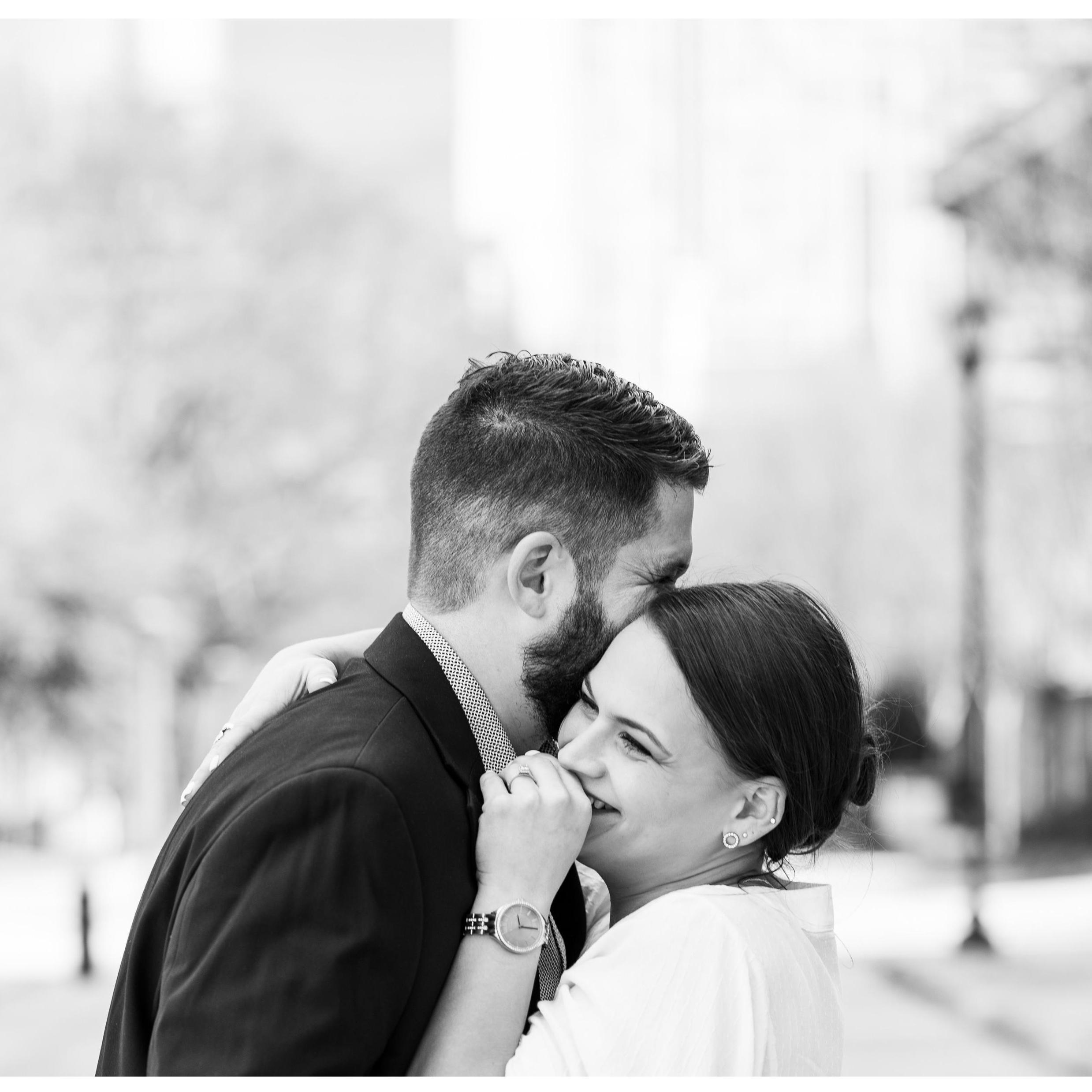 One of my top favorite things is laughing with you.